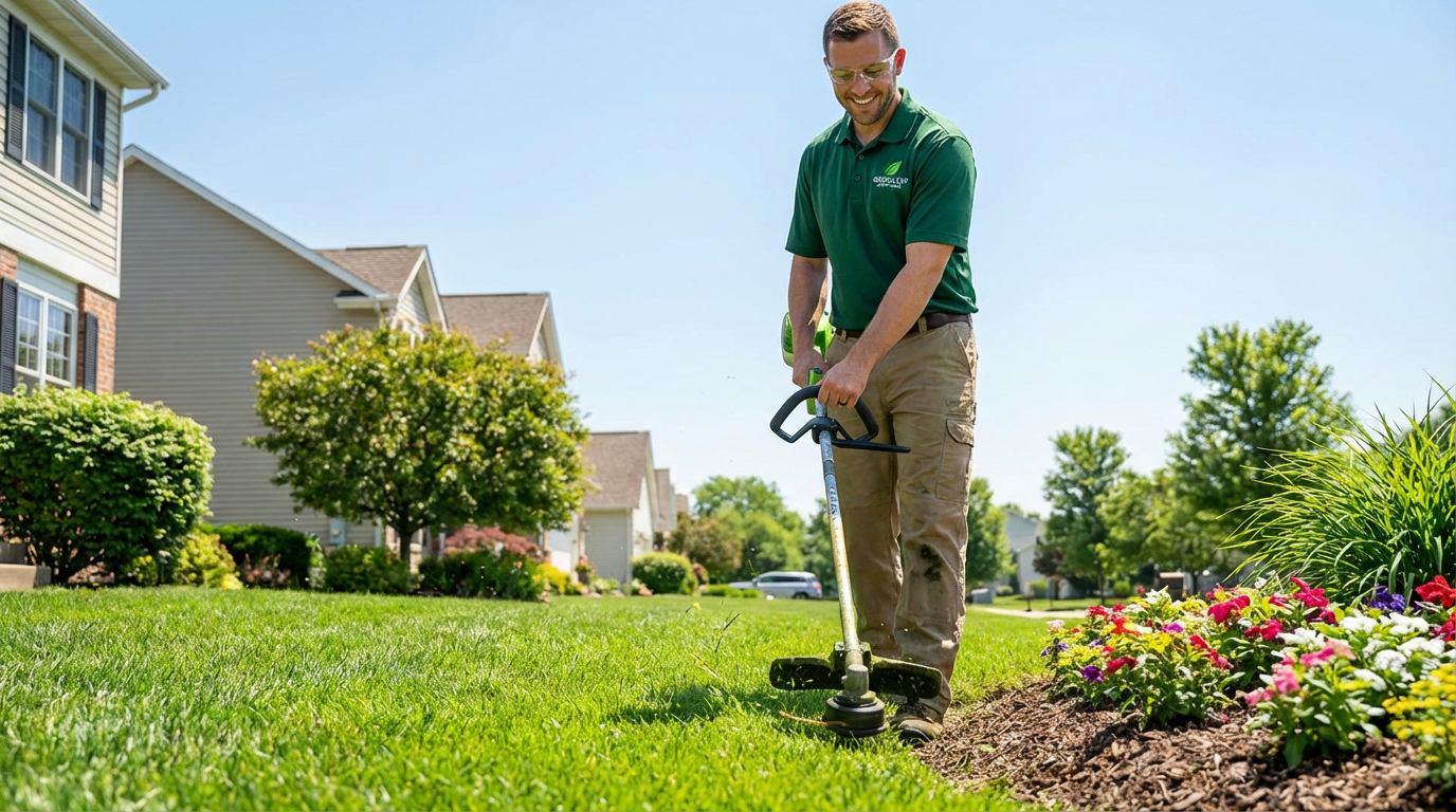 Lawn care professional in Springfield